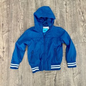 Little boys hooded windbreaker jacket size 4.